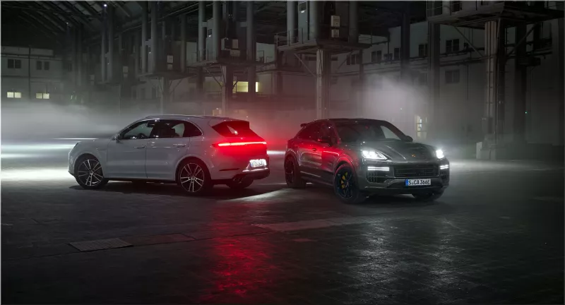 Porsche Cayenne Turbo E-Hybrid Coupe with GT Package