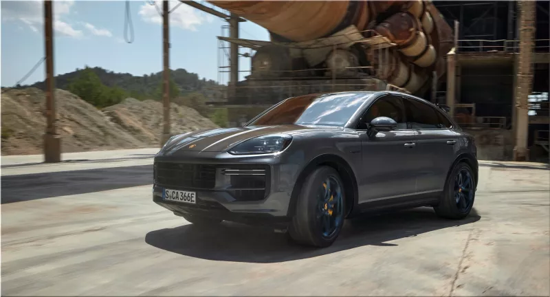 2024 Porsche Cayenne Turbo E-Hybrid Coupe with GT Package