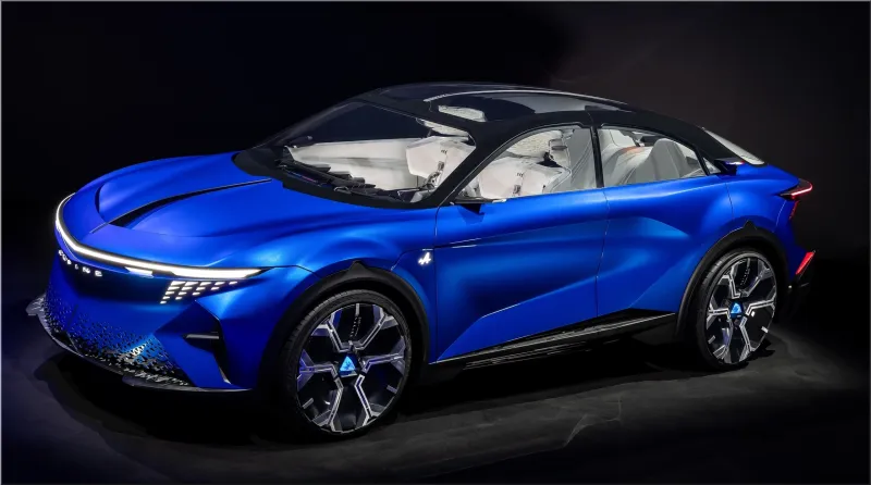 Alpine A390_β electric sports car
