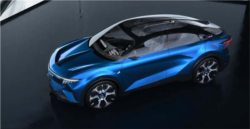 Alpine A390_β electric sports car