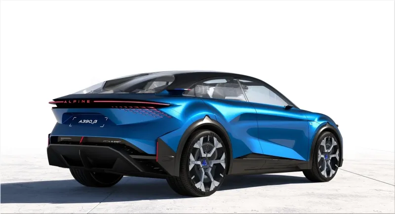 Alpine A390_β electric sports car