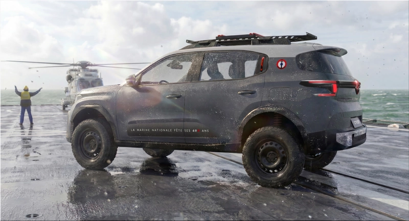 Citroen C3 Aircross Marine Nationale