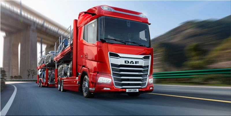 DAF Low-Chassis Car Transport