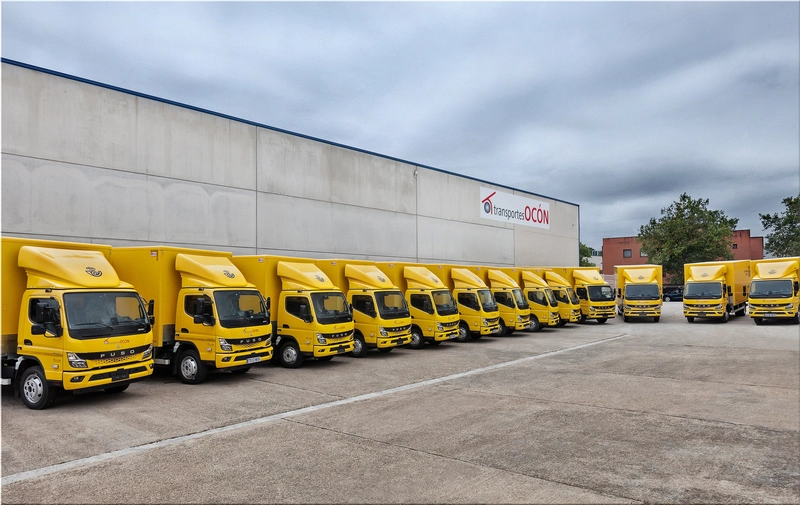 FUSO eCanter electric trucks