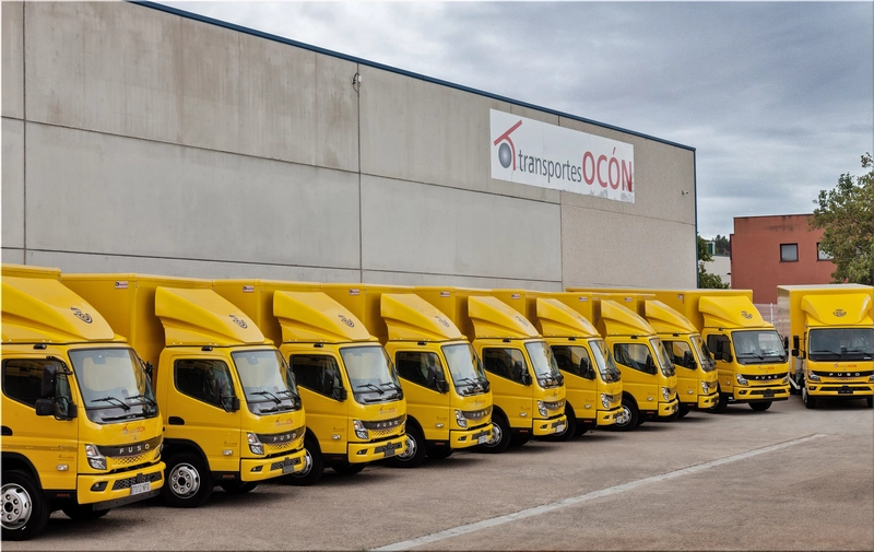 FUSO eCanter electric trucks