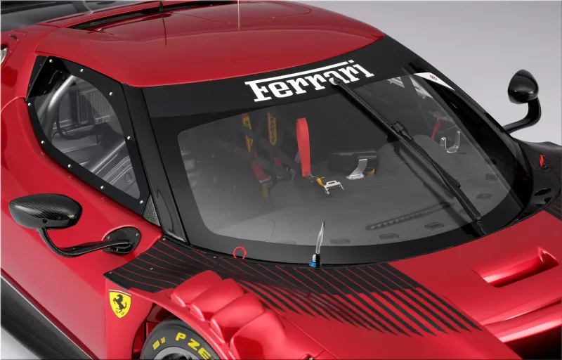Ferrari 296 GT3 replica model