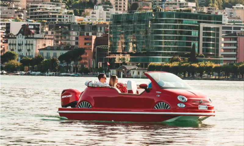 Fiat 500 Off-Shore boat