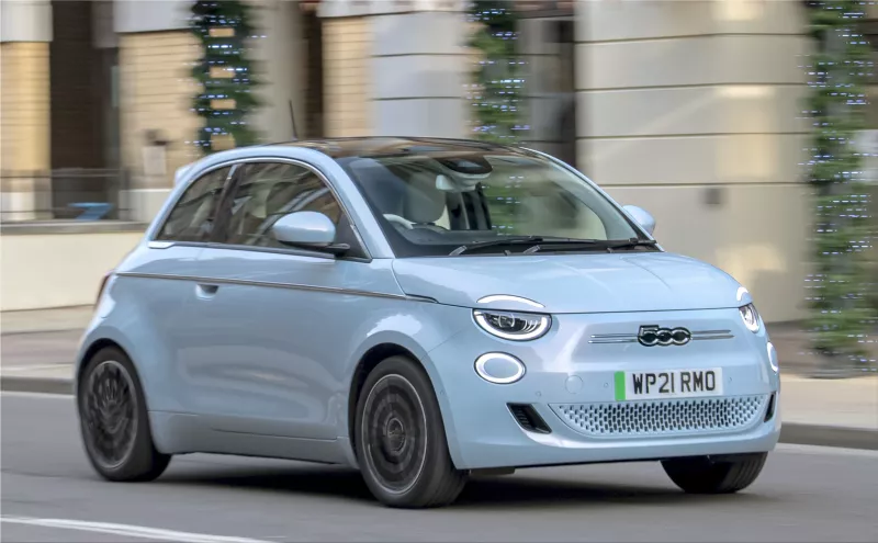 Fiat 500 electric car