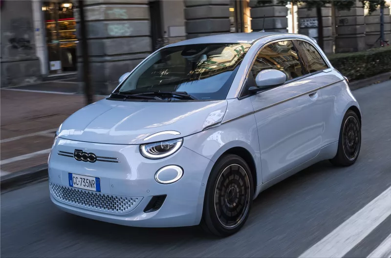 Fiat 500 electric car