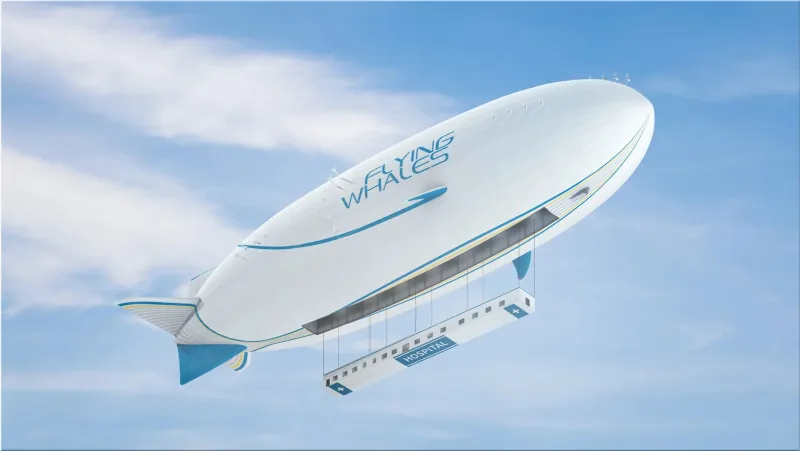 Flying Whales LCA60T hybrid airship