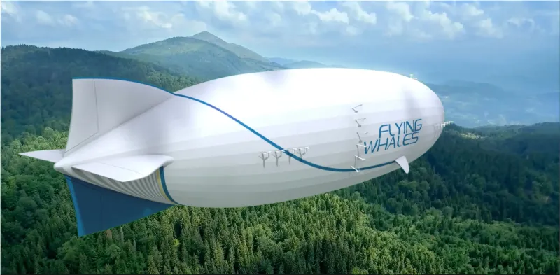Flying Whales LCA60T hybrid airship
