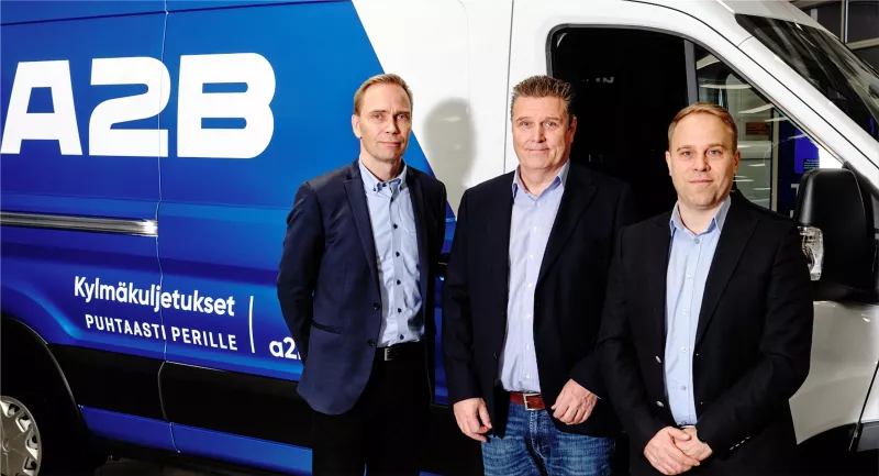 The A2B fleet is now greener with the addition of Ford E-Transit electric vans