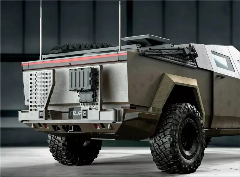 Jet-Fueled Cybertruck Kit