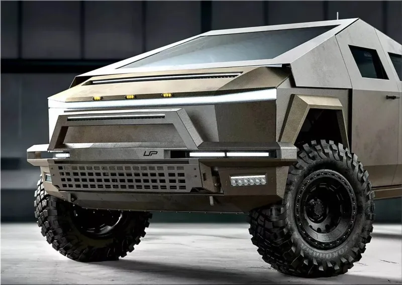 Jet-Fueled Cybertruck Kit