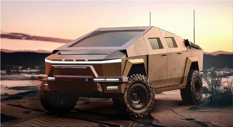 Jet-Fueled Cybertruck Kit
