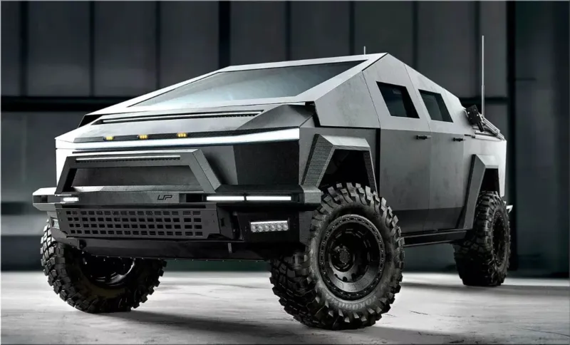 Jet-Fueled Cybertruck Kit