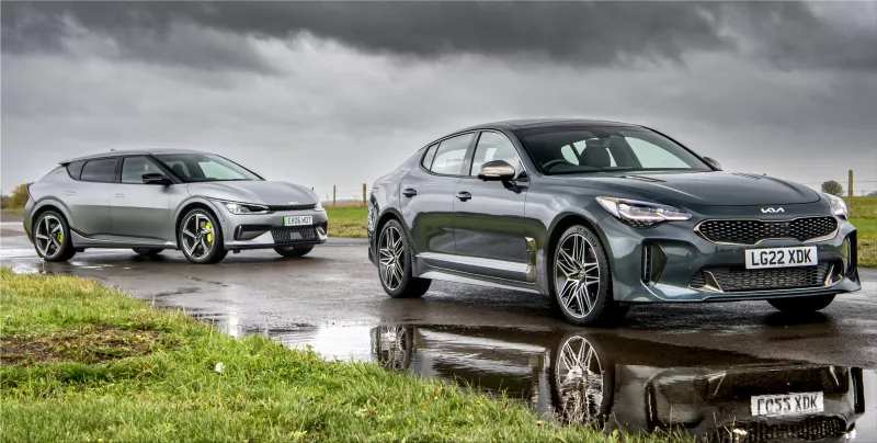 Kia Stinger and Kia EV6 GT