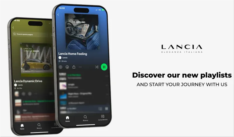 Lancia and Spotify