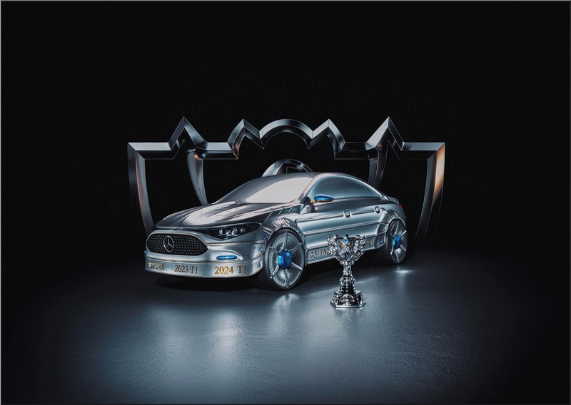 Mercedes-Benz CLA Art Piece