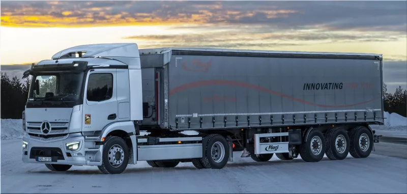 Mercedes-Benz eActros 600 Electric Trucks