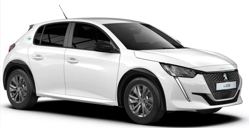 Peugeot e-208 electric car