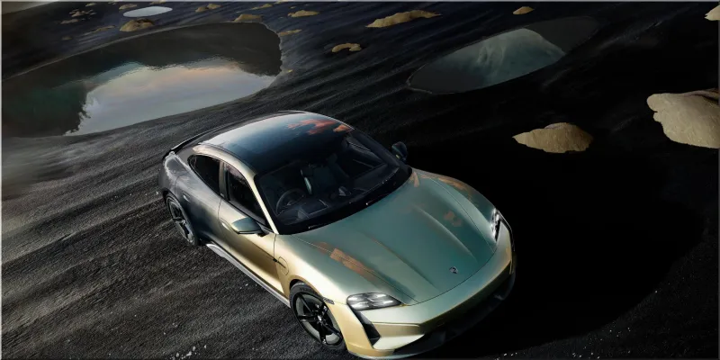 Porsche Taycan Turbo S Celestial Jade