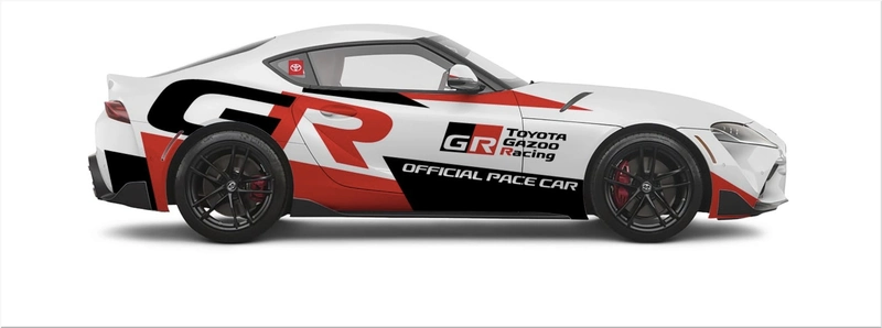 Toyota GR Supra pace car