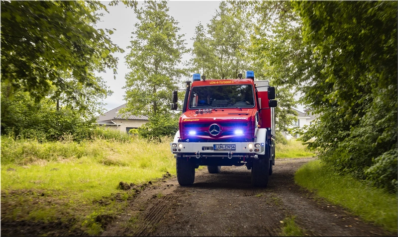 Unimog fire truck