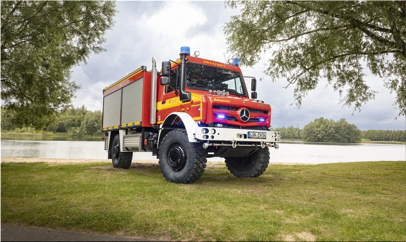 Unimog fire truck