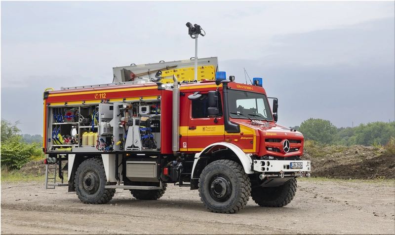 Unimog fire truck