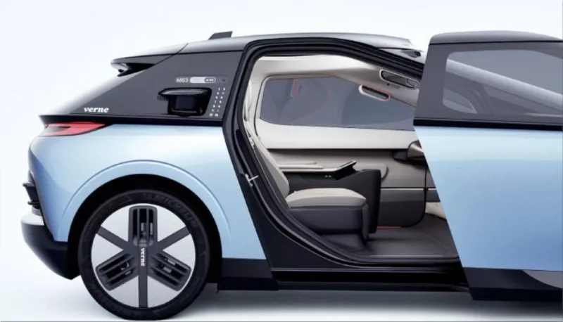 Verne autonomous taxi