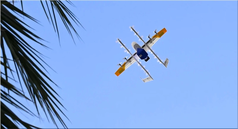 Wing Walmart drone delivery
