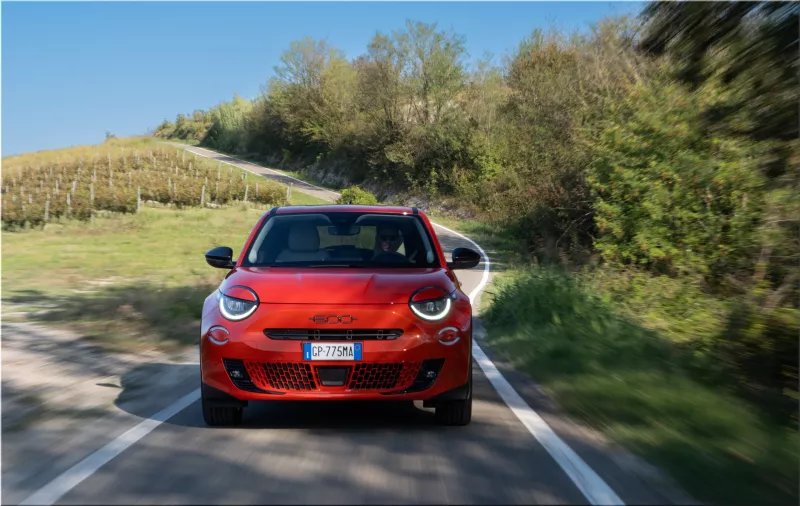 Fiat 600 electric carFiat 600 electric car