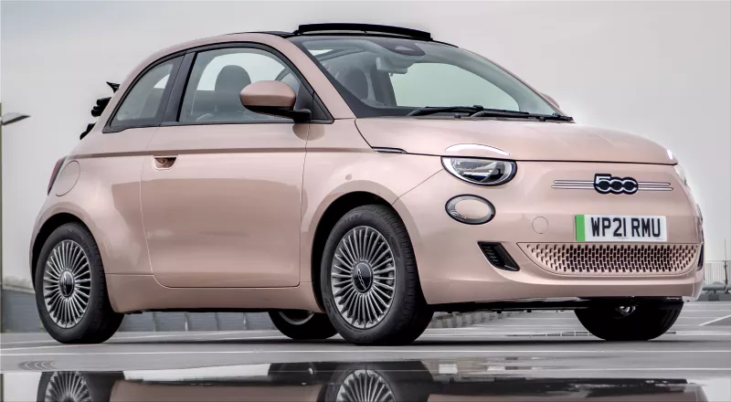 Fiat 500 electric car