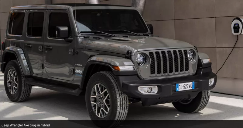 Jeep Wrangler 4xe plug-in hybrid