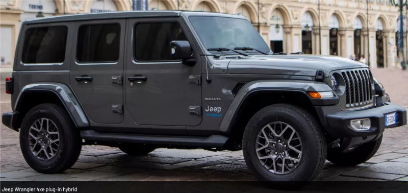 Jeep Wrangler 4xe plug-in hybrid