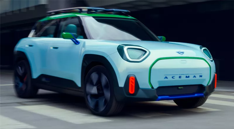 MINI Concept Aceman electric car