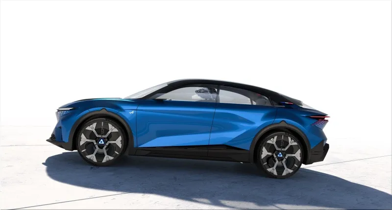 Alpine A390_β electric sports car