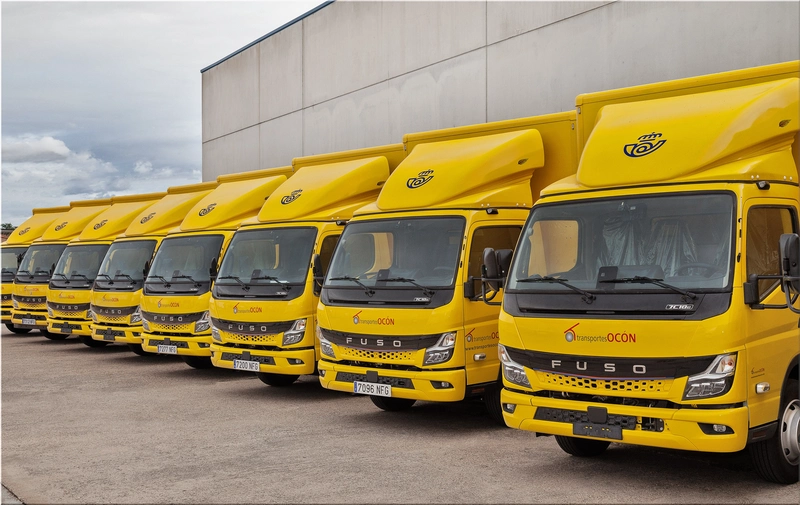 FUSO eCanter electric trucks
