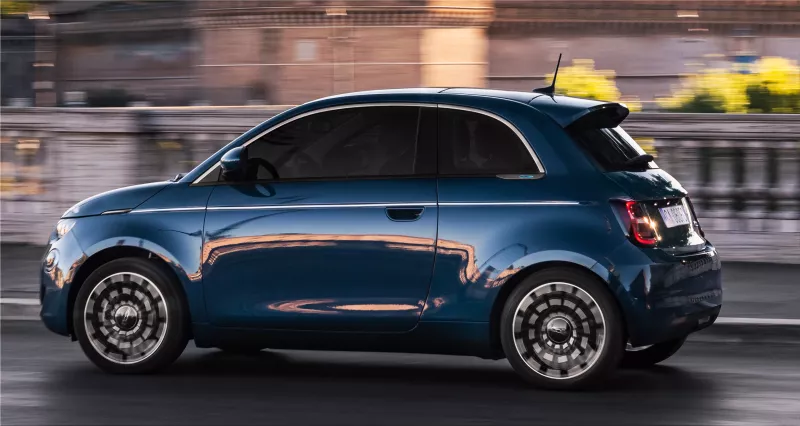 Fiat 500 electric car