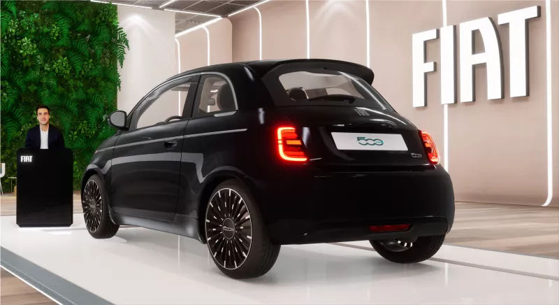 Fiat 500 electric car