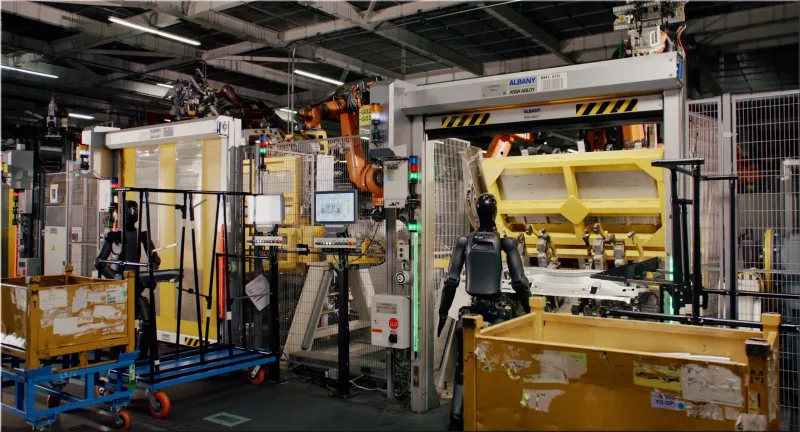 Humanoid Robots in Car Manufacturing