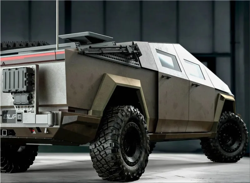Jet-Fueled Cybertruck Kit