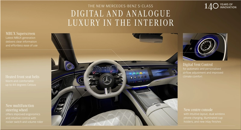 Mercedes-Benz S-Class 2026