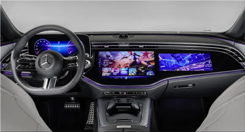 In-car cloud gaming