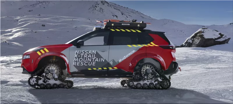 Nissan X-Trail Mountain Rescue