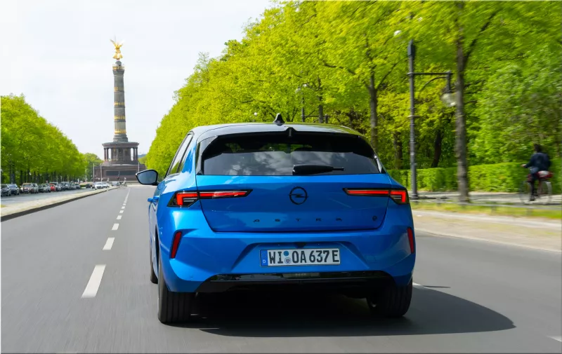 Opel Astra Electric car