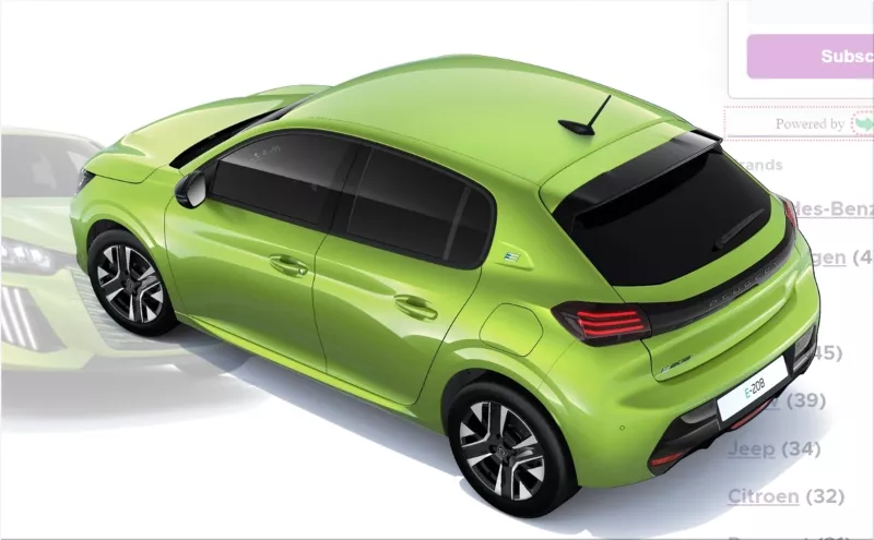 Peugeot e-208