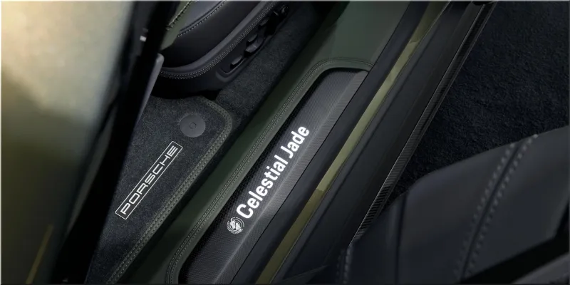 Porsche Taycan Turbo S Celestial Jade
