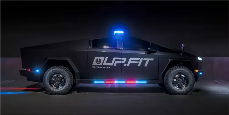 Tesla Cybertruck Police Vehicle